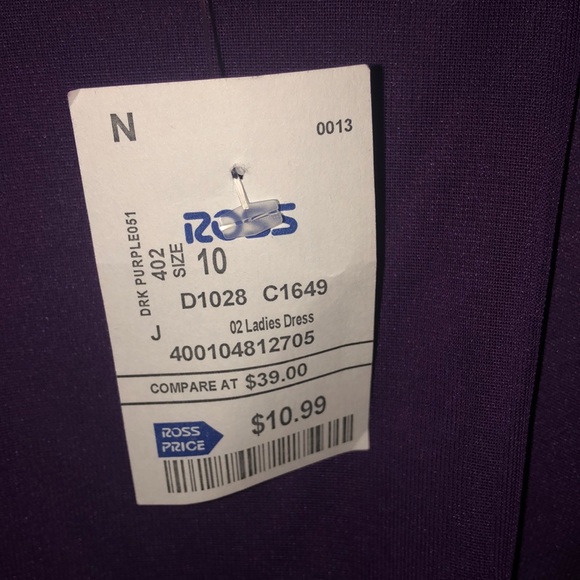 PURPLE DRESS - Picture 6 of 6